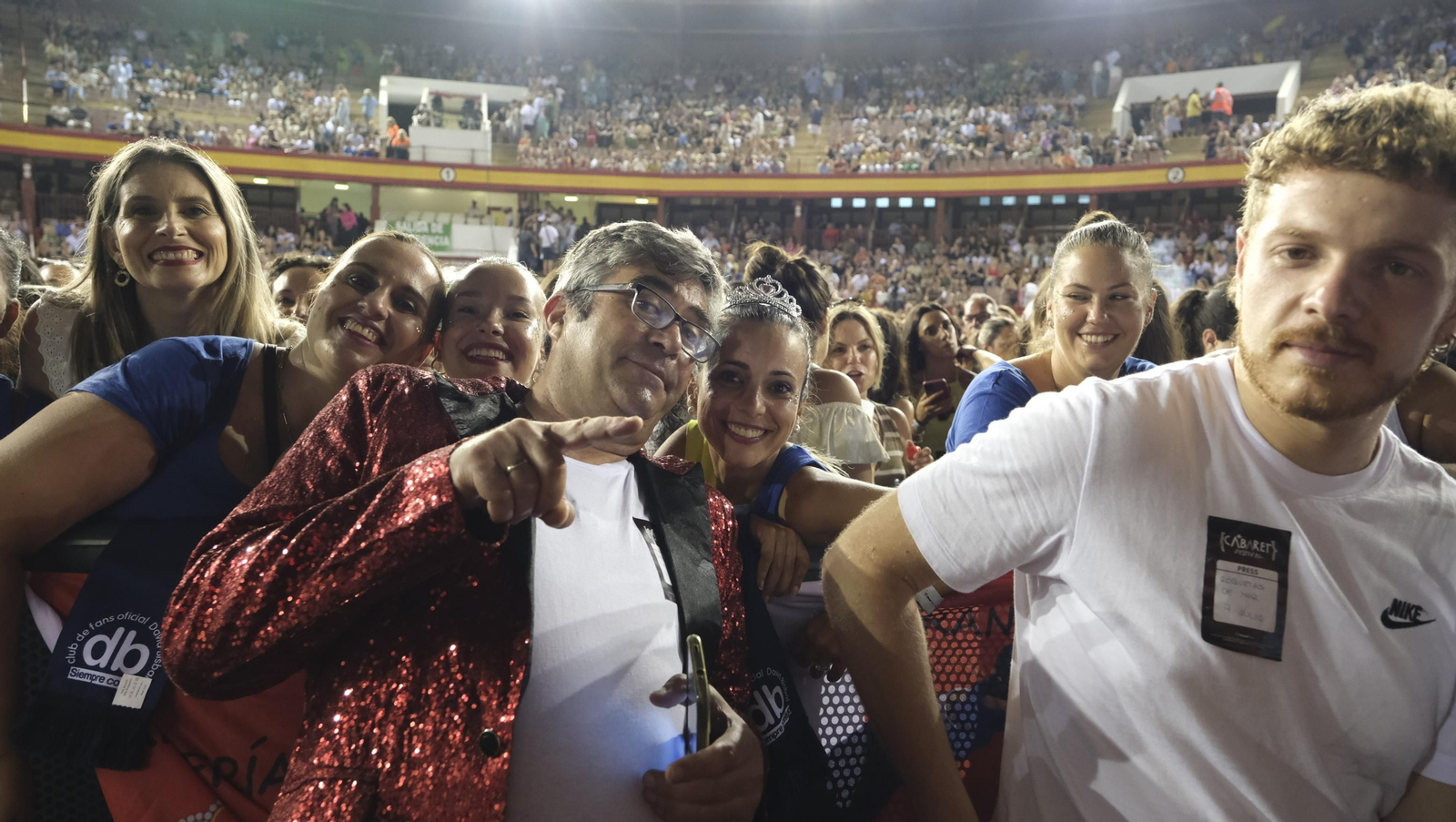 David Bisbal arrasa en su concierto de Roquetas de Mar