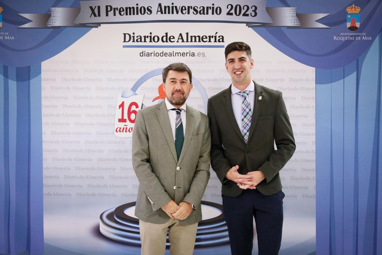 Imágenes de la Gala Aniversario de Diario de Almería, en Roquetas