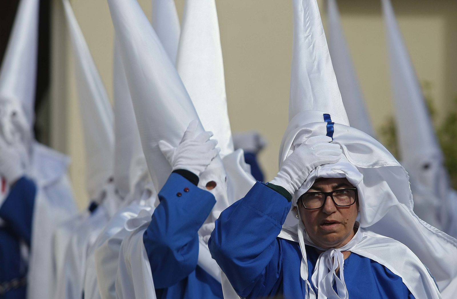 Las imágenes de las Tres Caídas en Algeciras