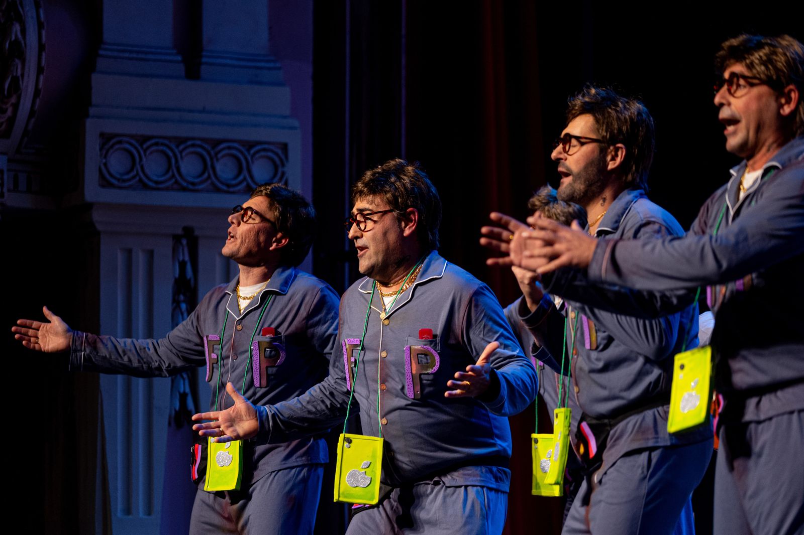 Imágenes de la tercera jornada del concurso del Carnaval Colombino 2023