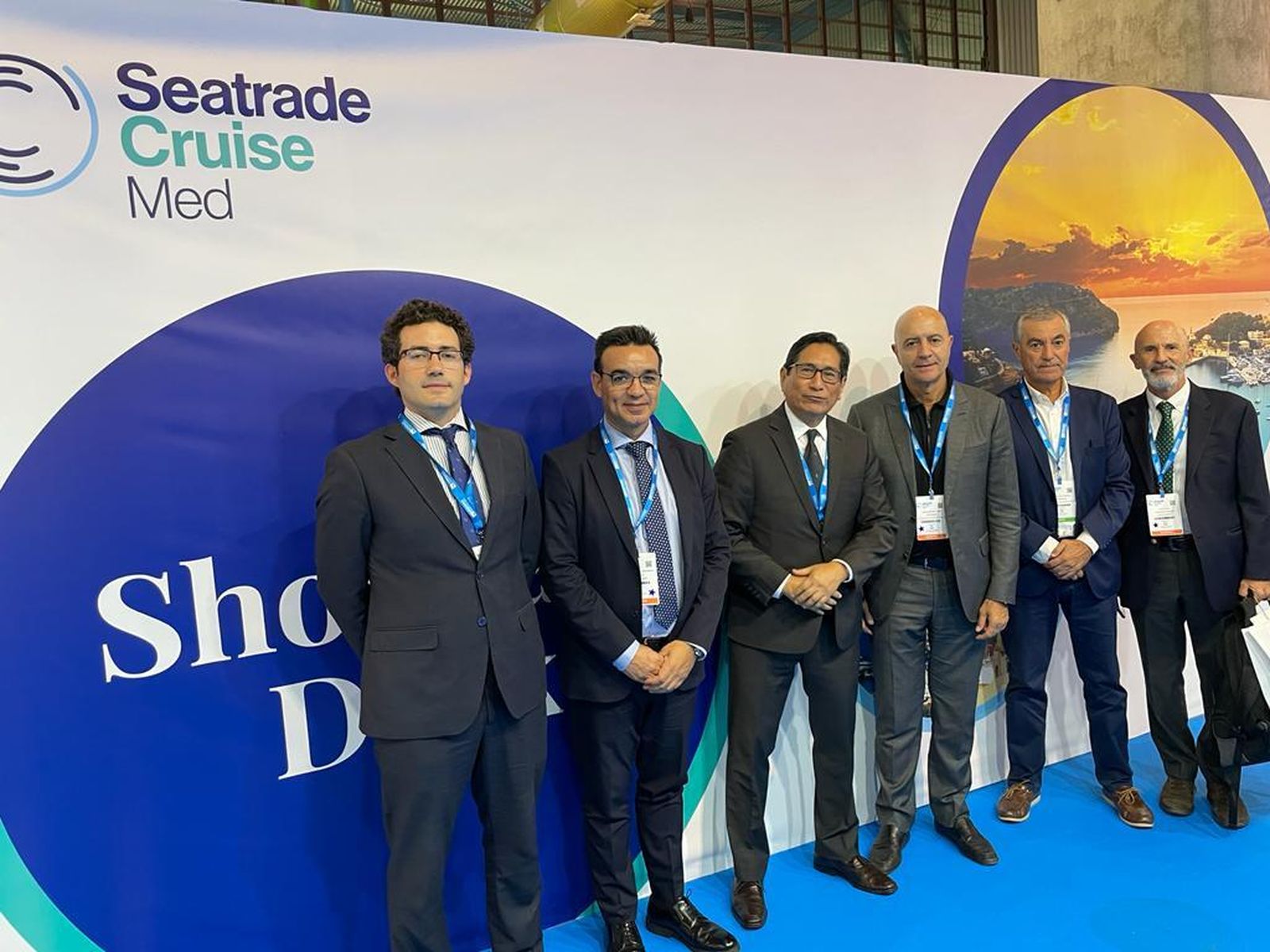 La representación almeriense mantiene una quincena de encuentros en la Seatrade Cruise Med
