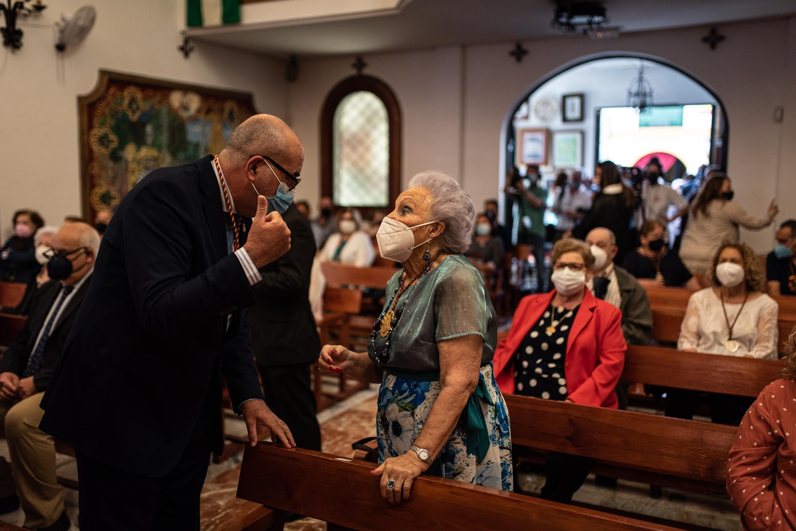 Imágenes de la Misa de romeros de Emigrantes