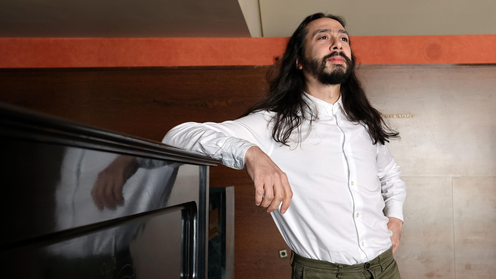 José Maya, ayer jueves en el Teatro Villamarta.