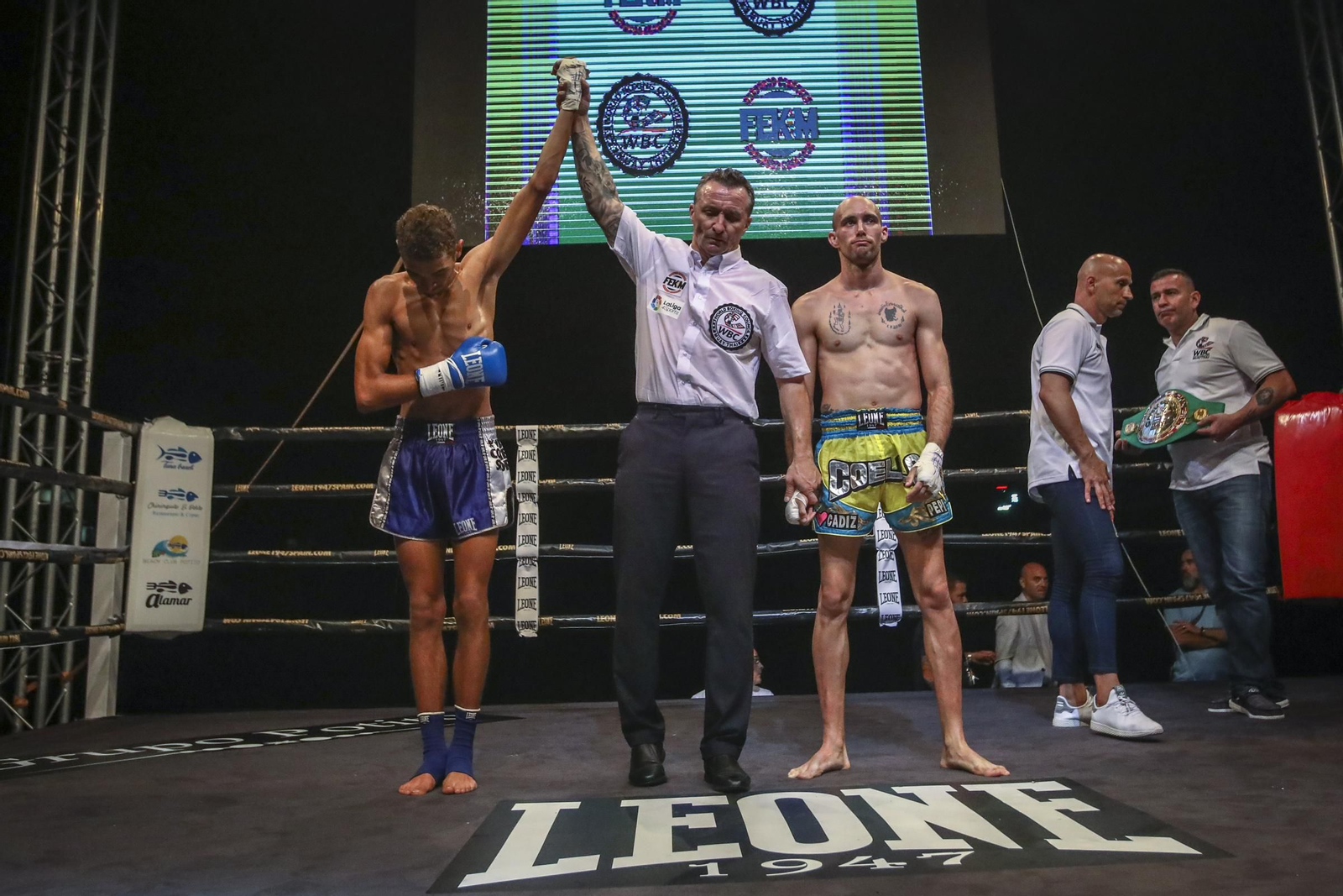 Imagenes de la velada de muay thai, Cádiz Fight Night 2