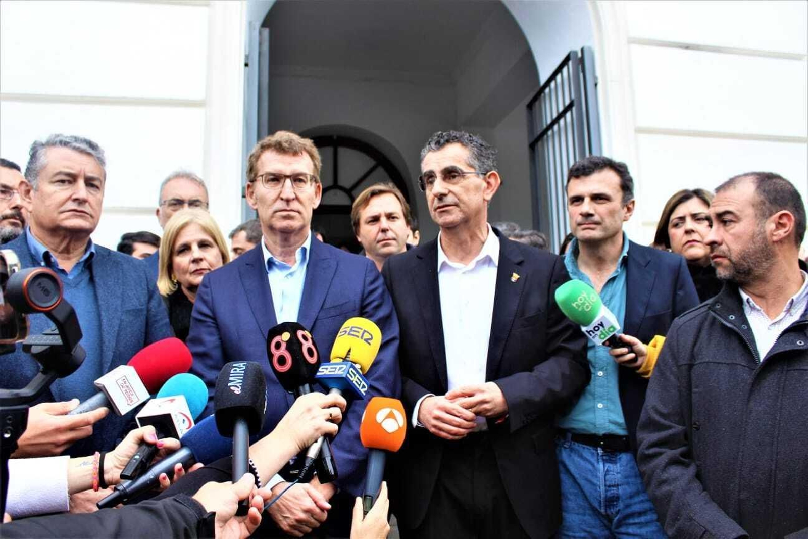 Concentración en el Ayuntamiento de Barbate.