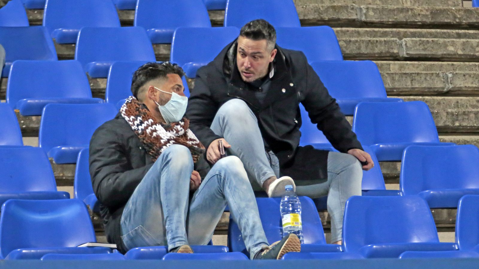 Imágenes del Xerez CD y CD Pozoblanco en el Pedro S. Garrido