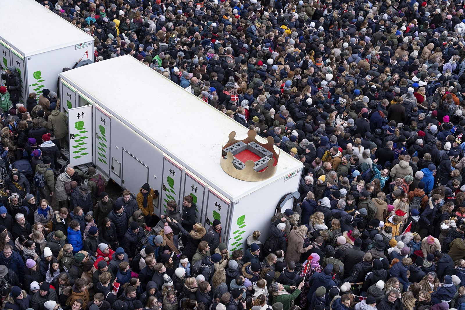 Las fotos de la coronación del rey Federico X de Dinamarca