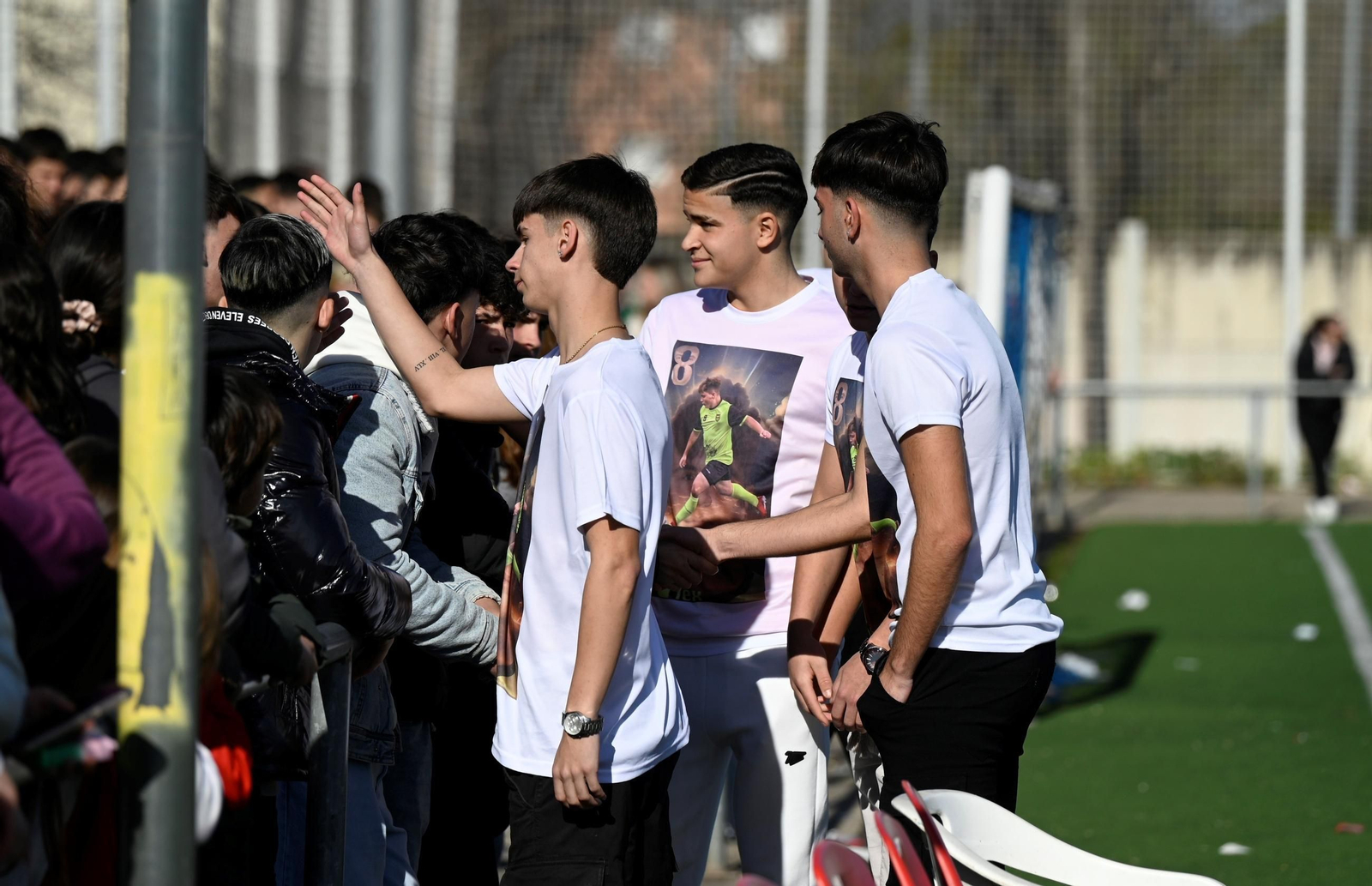 El homenaje del CD Azahara Guadalquivir al joven Alejandro, en imágenes