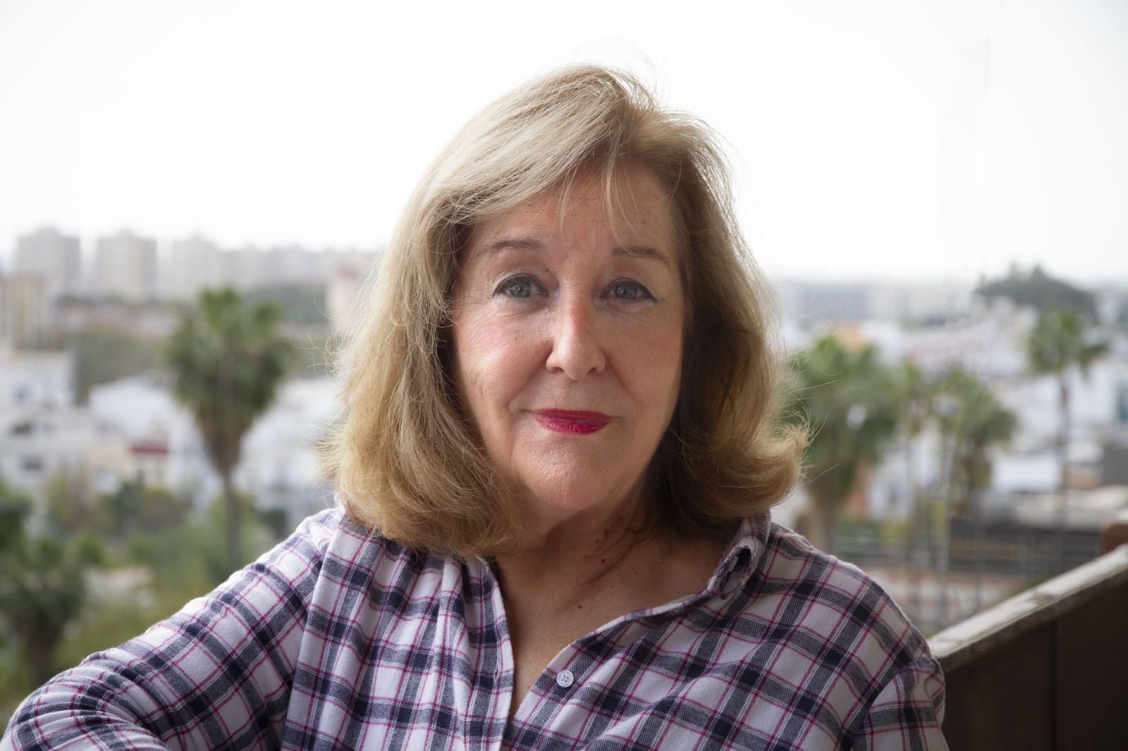 Esperanza Vázquez Cueto, autora de la novela histórica 'La expatriada'.