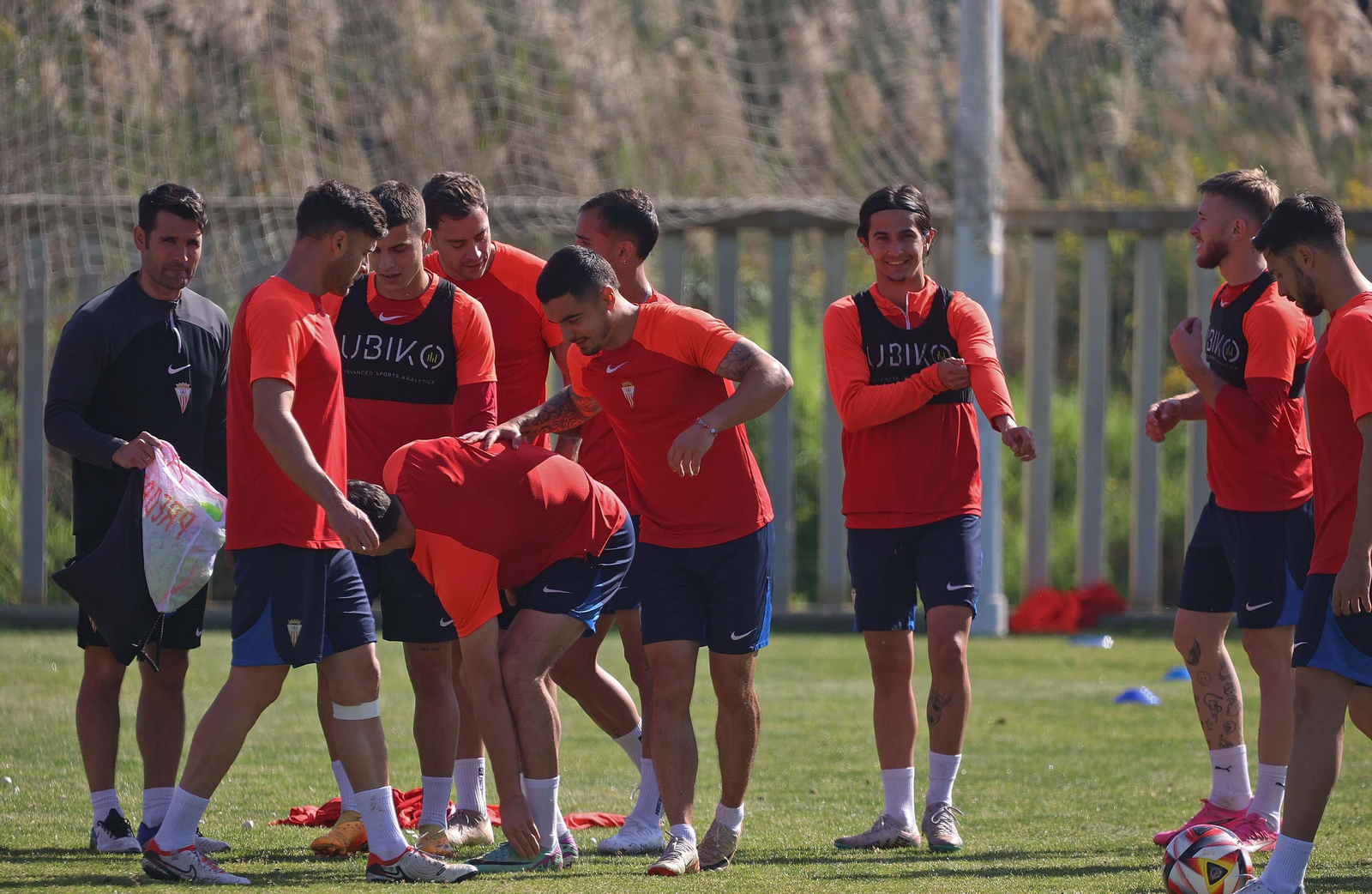 Imágenes del entrenamiento del Algeciras CF