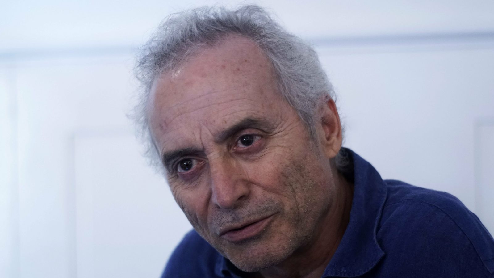 El escritor y abogado barcelonés, durante la charla con este diario.