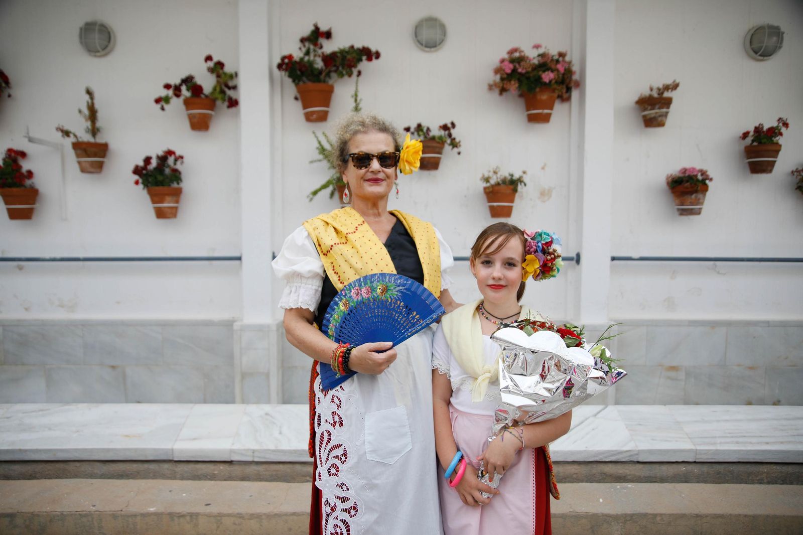 La Subida del Agua de las fiestas de Mojácar, en imágenes