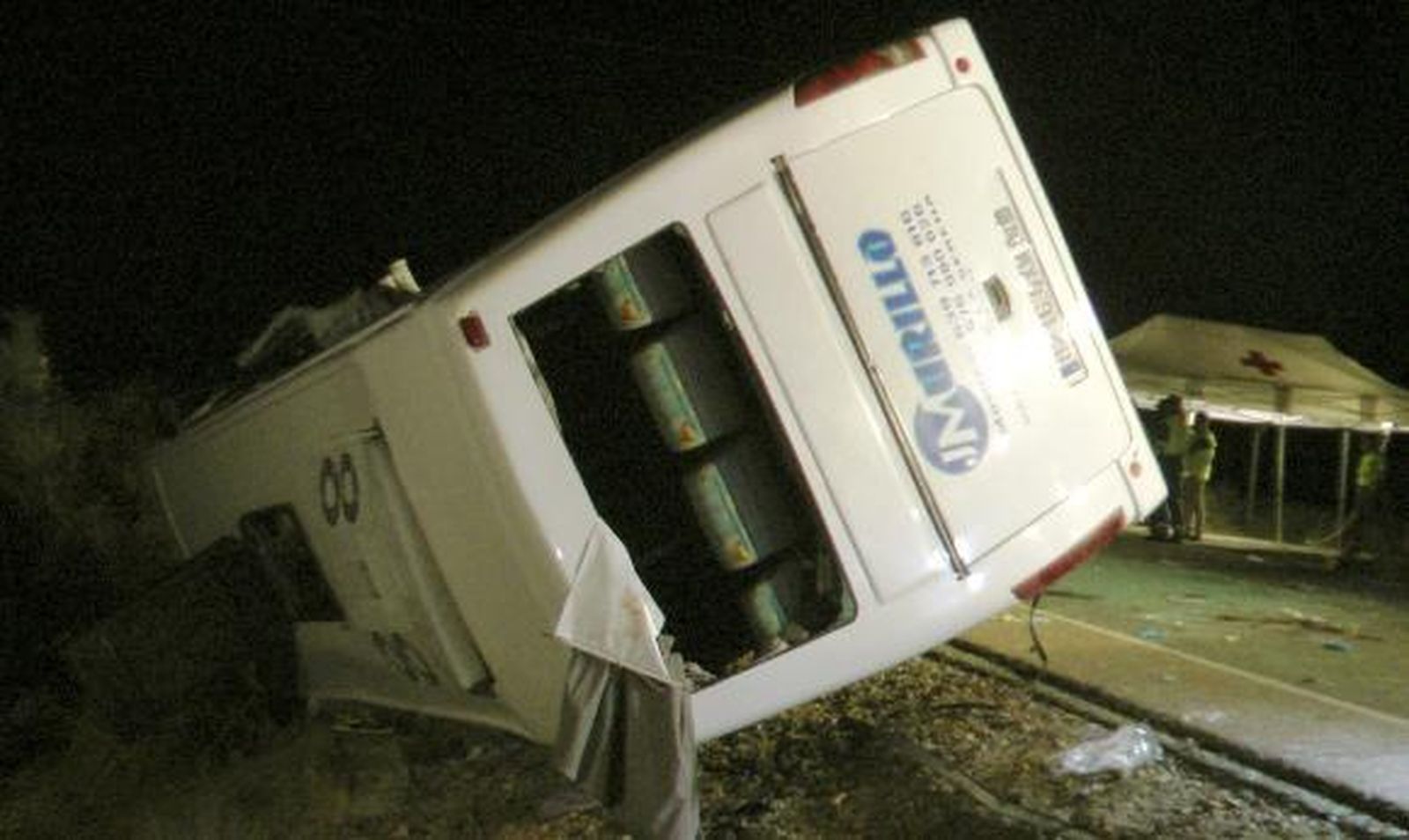 Cinco menores mueren en un accidente en Badajoz