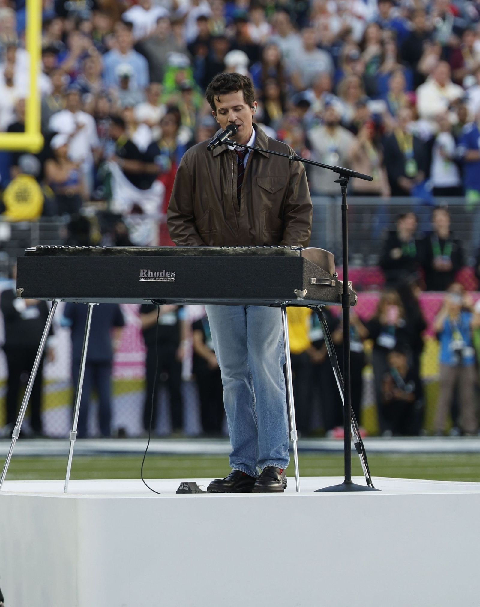 Las mejores fotos de la Super Bowl con la actuación de Bad Bunny