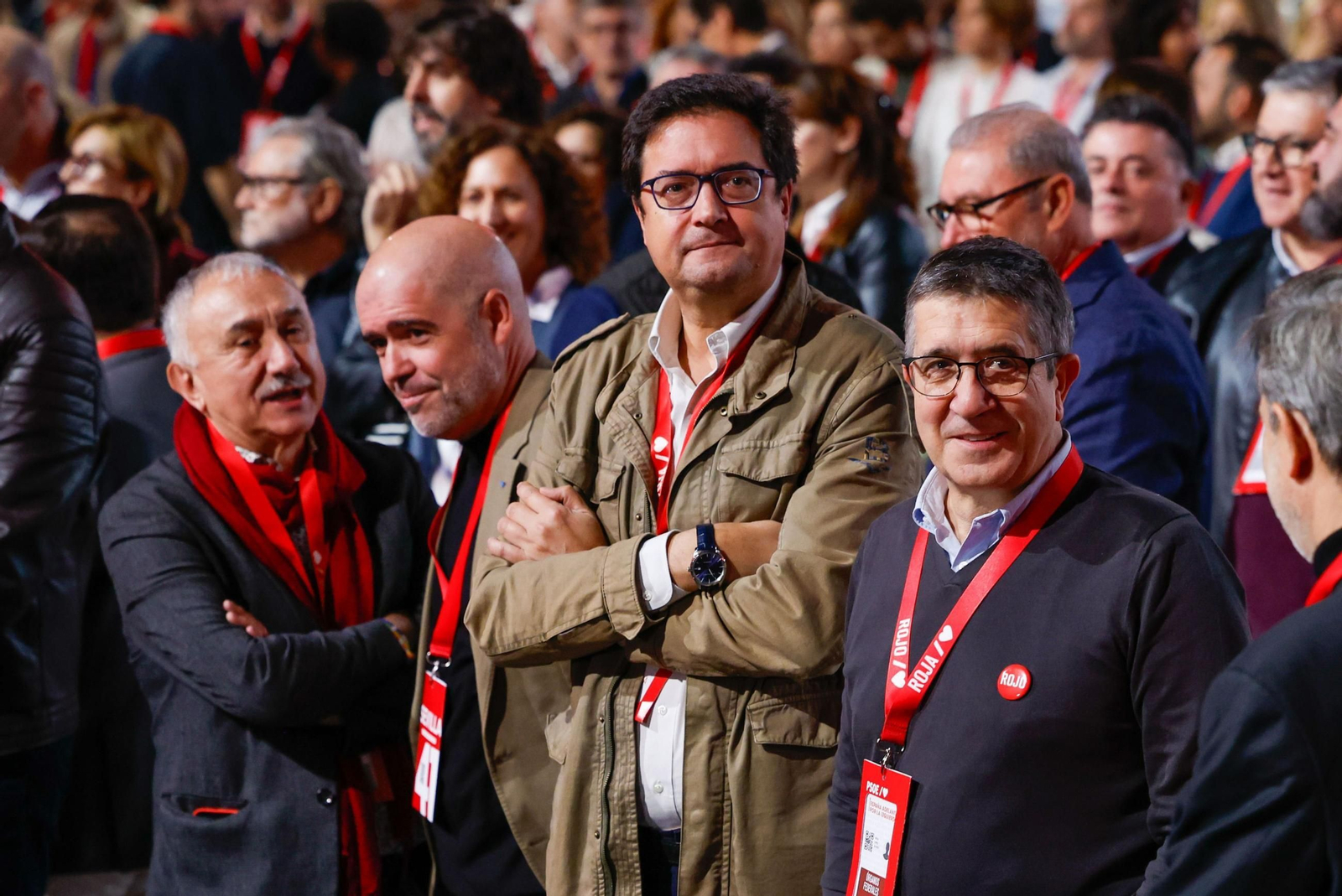 Óscar López, ayer en el congreso del PSOE en Sevilla