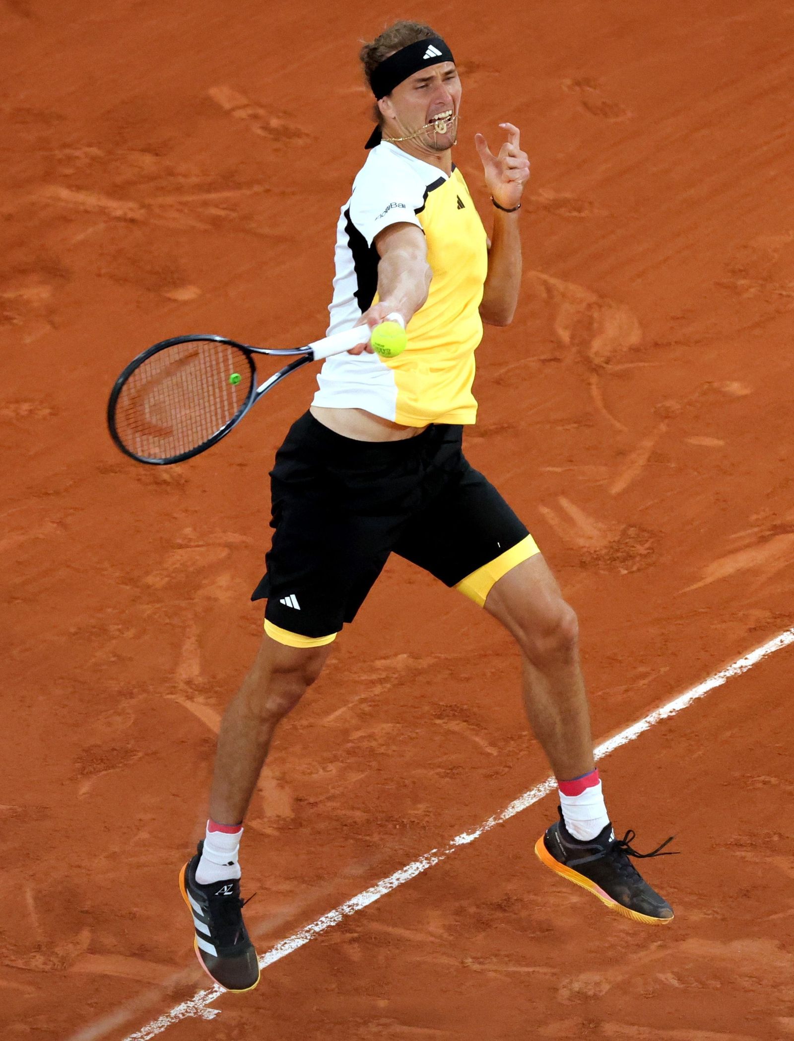 Las fotos del adiós de Nadal en Roland Garros