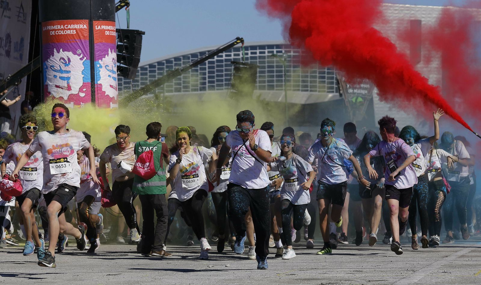 Las tonalidades de la Holi Life, en imágenes
