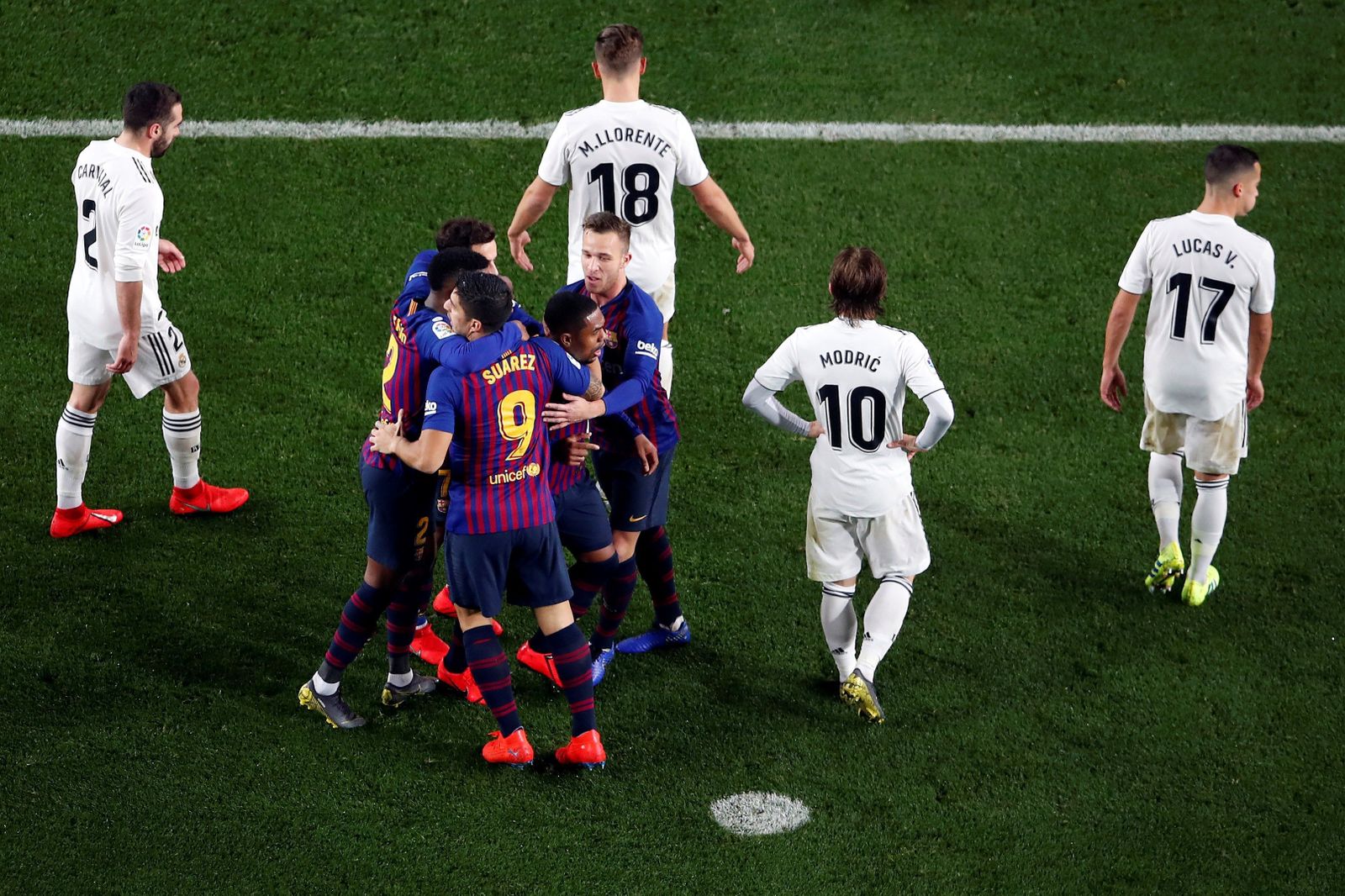 Imágenes del Barcelona-Real Madrid de la Copa del Rey