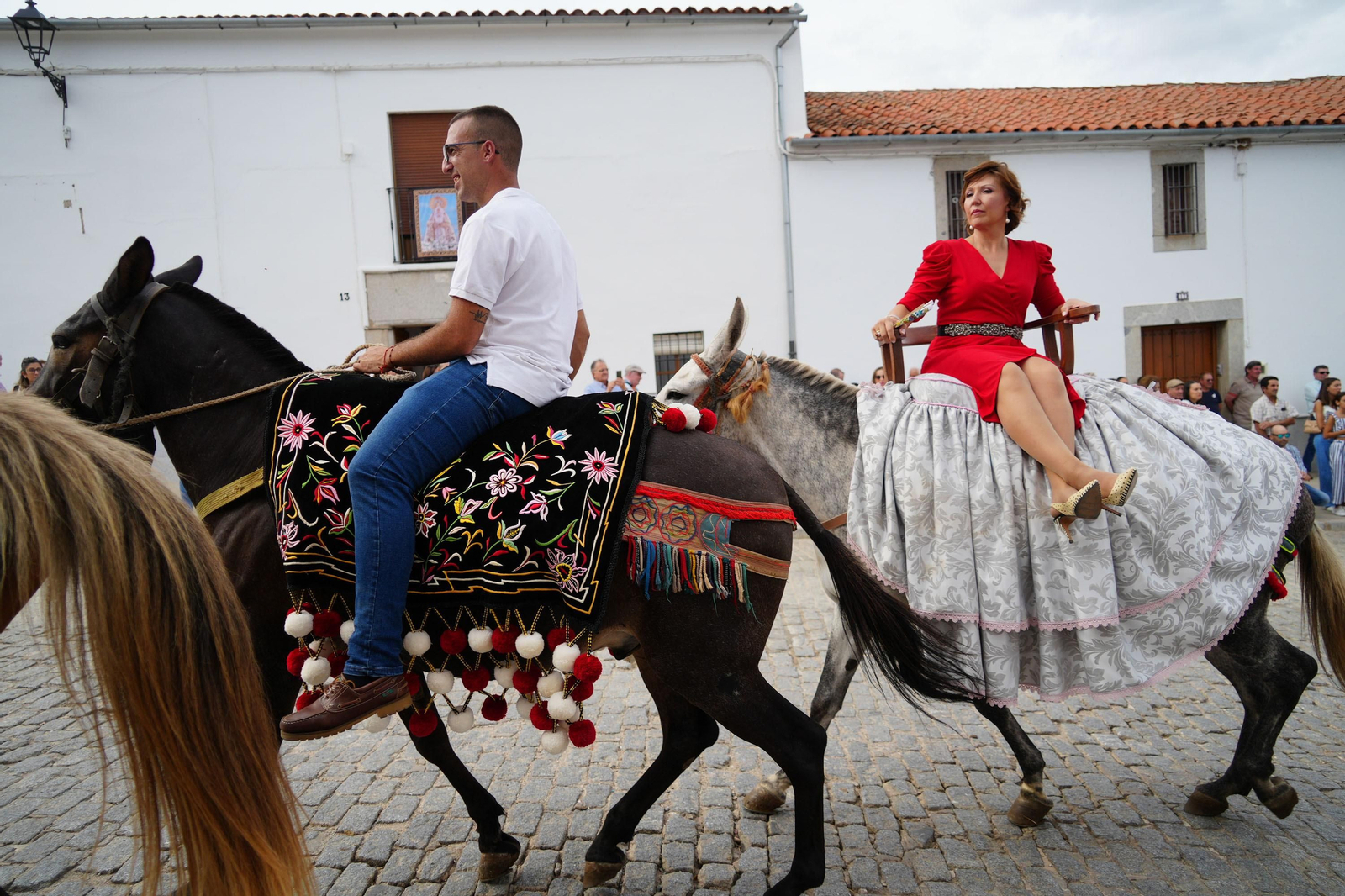 Las mejores imágenes de la Fiesta de los Piostros de Pedroche, la mayor concentración equina de Andalucía