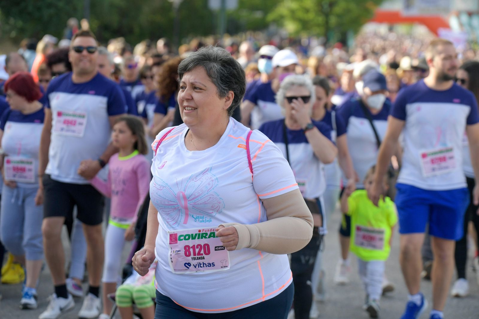 Las imágenes de la Carrera de la Mujer de este domingo en Granada