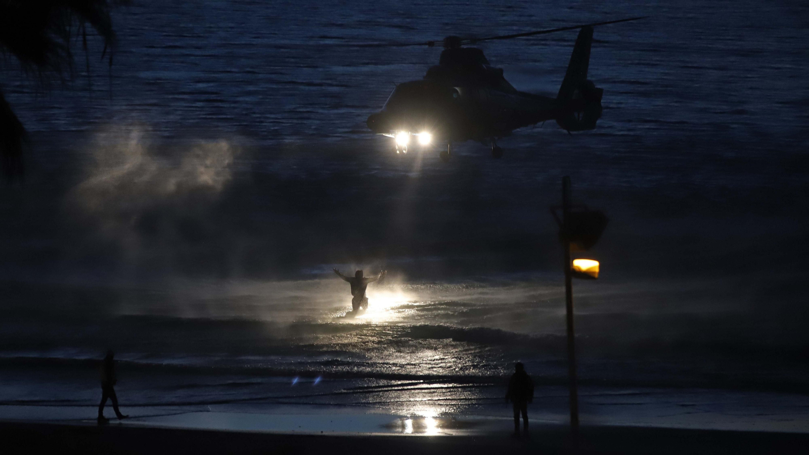 Alijo frustrado en la playa de Getares