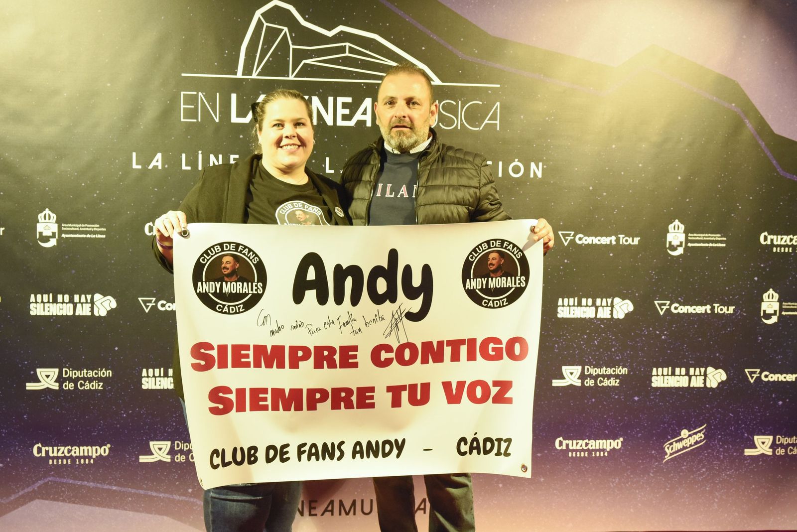 Fotos del concierto de Andy en La Línea