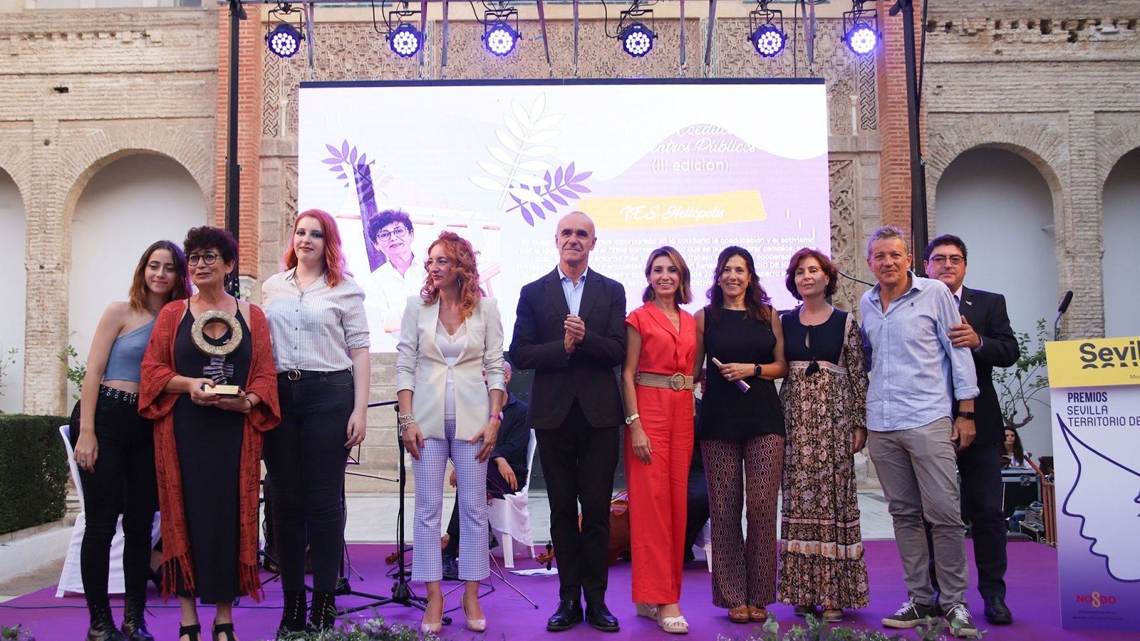 Entrega de los premios Igualdad.