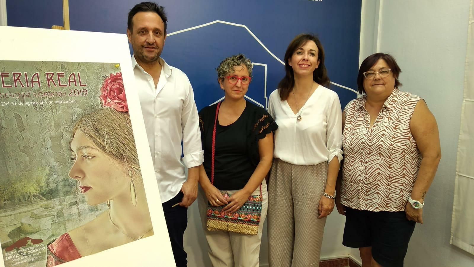 Presentación del cartel de la Feria Real de Priego de Córdoba.