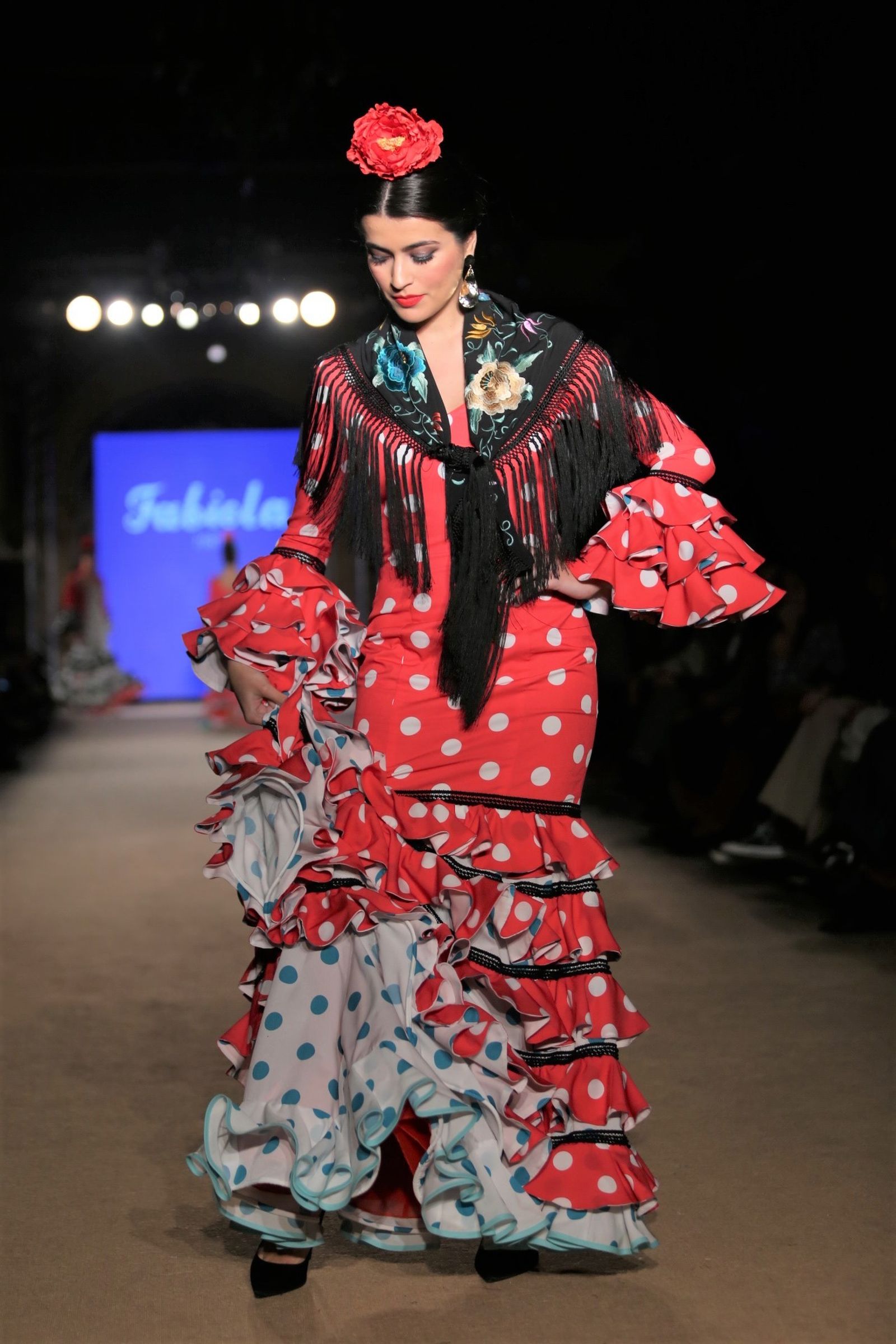 Fabiola, fotos del desfile en We Love Flamenco 2019