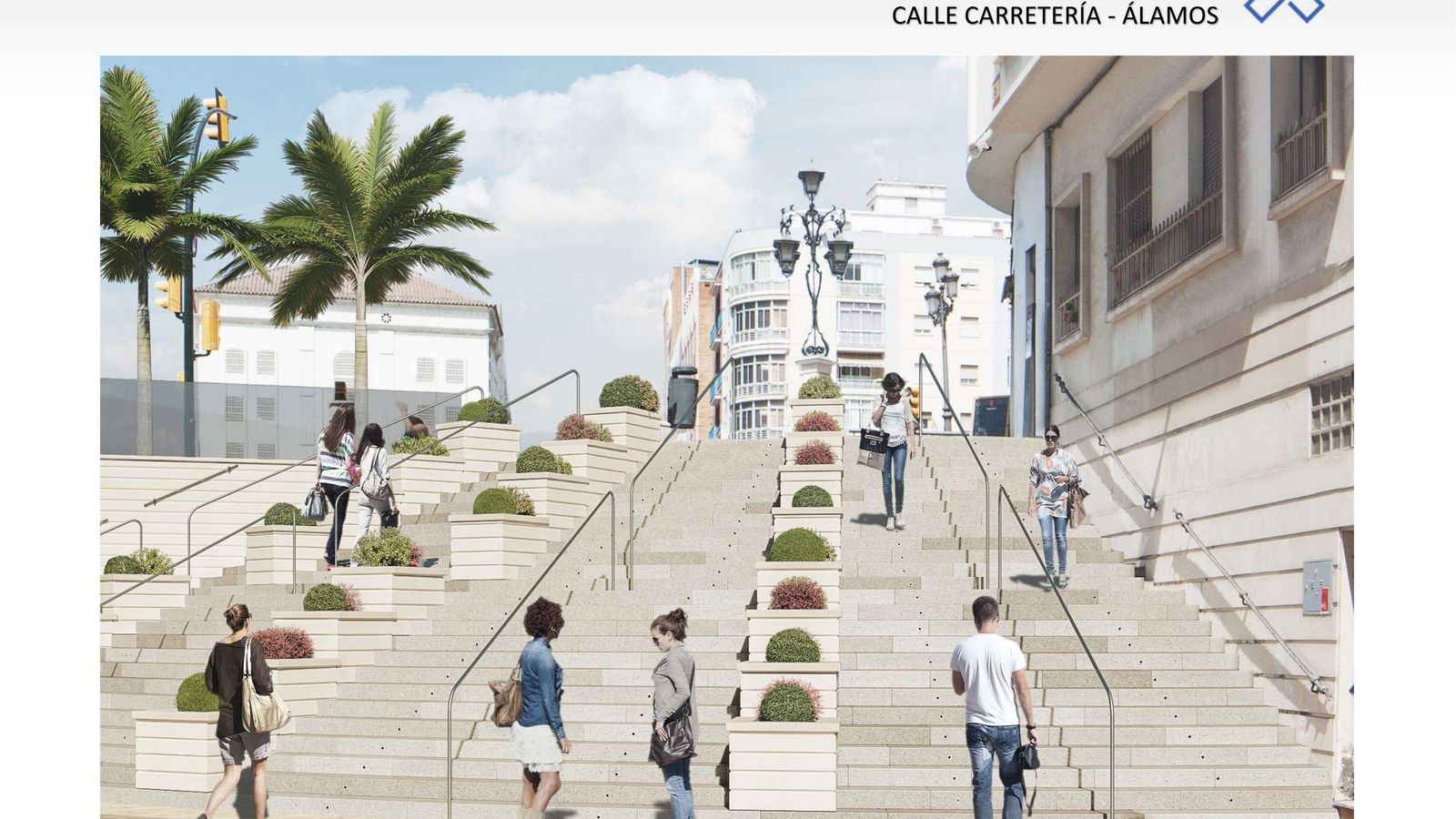 Diseño de la remodelación prevista en la Tribuna de los Pobres.