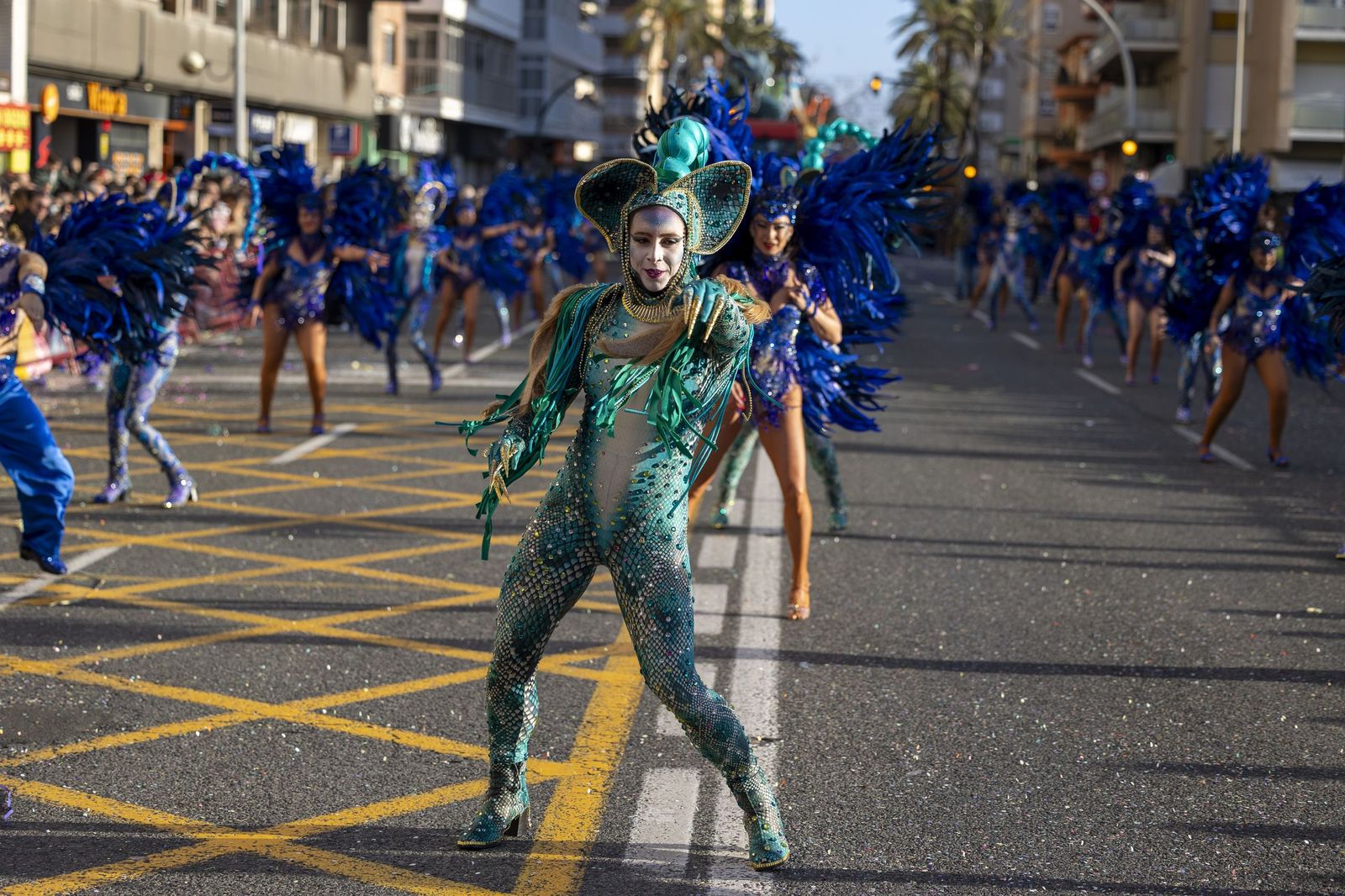 Las mejores imágenes de la Cabalgata del Carnaval de Cádiz 2026