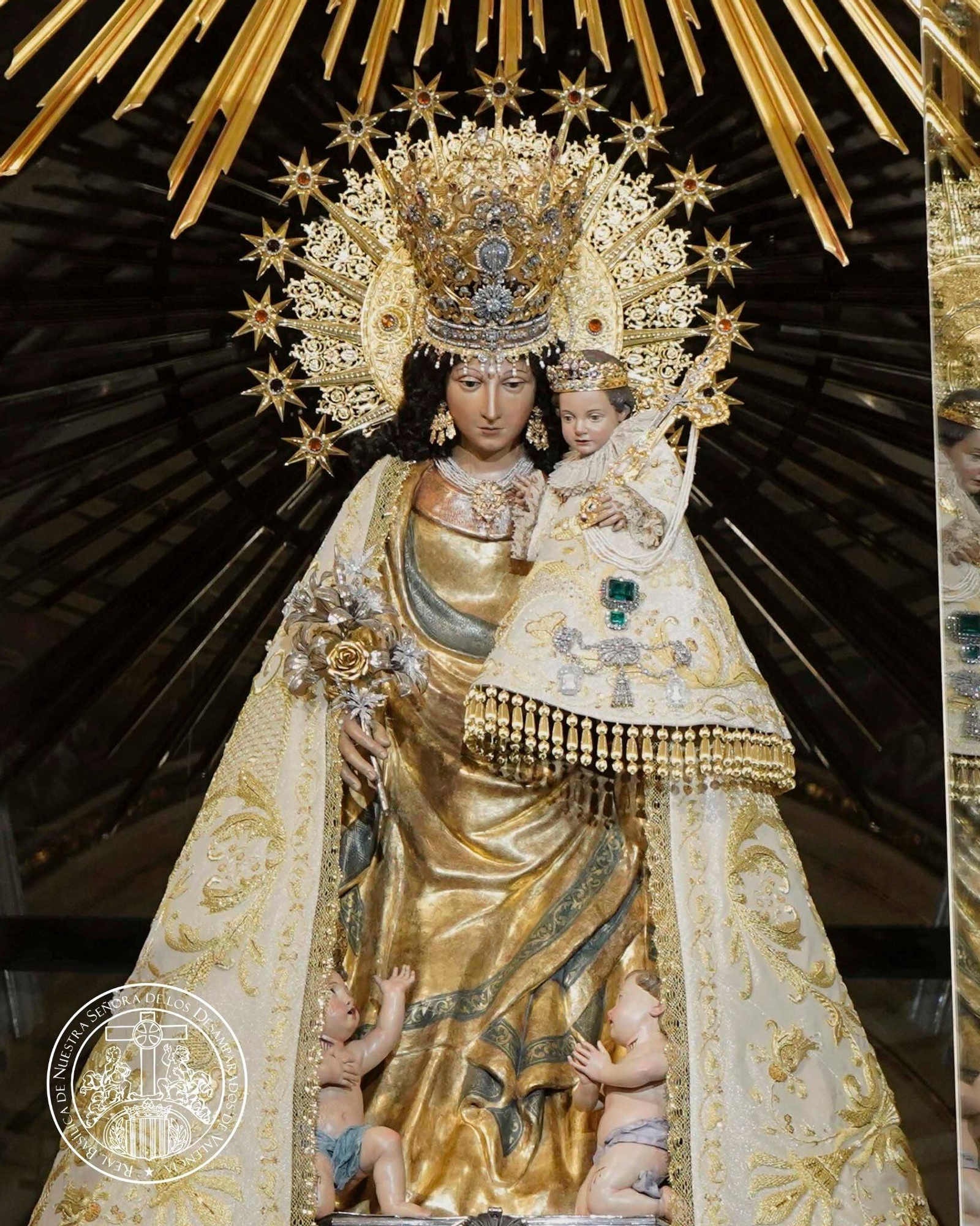 La Virgen de los Desamparados original, datada en el siglo XV
