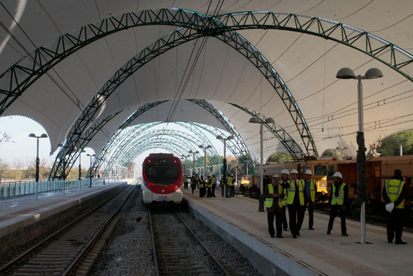 Finalizan las obras del Cercanías que enlaza Santa Justa con la Cartuja