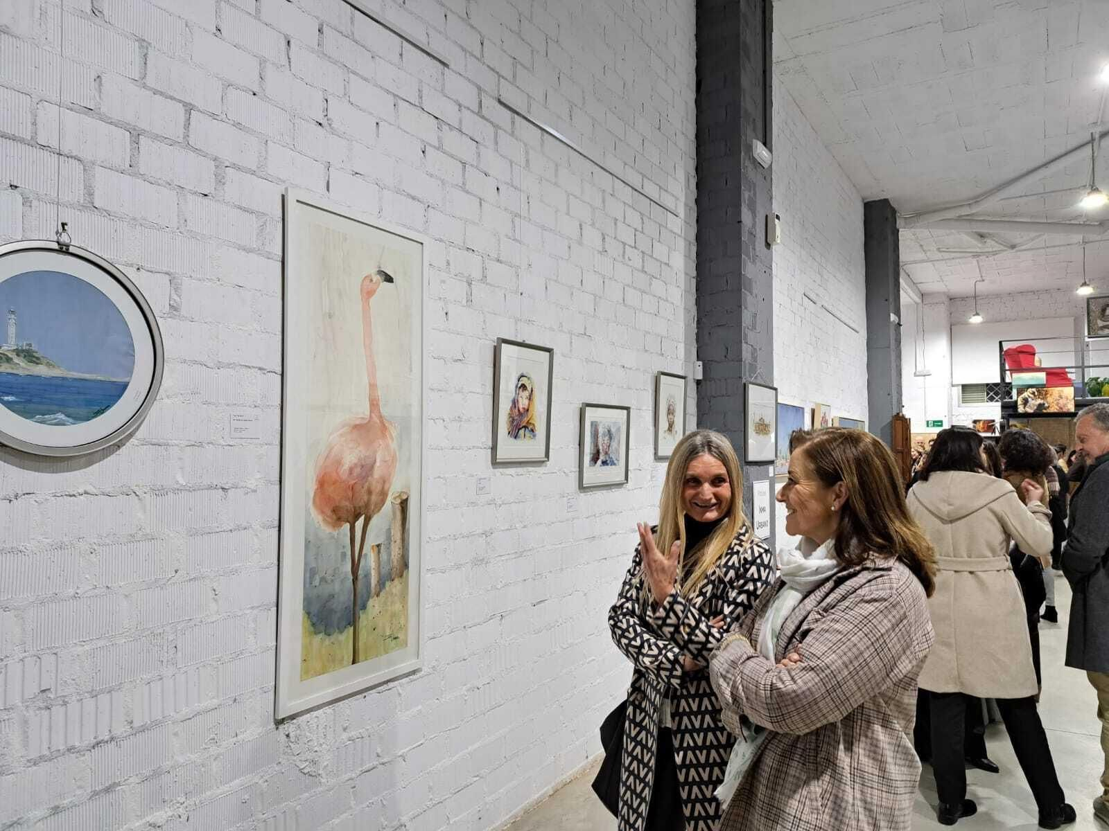 Exposición de Inma Urbano en  Bretón Artespacio