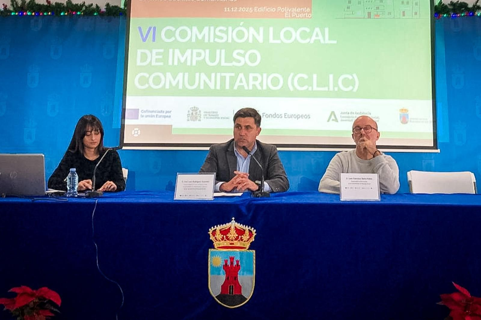 Roquetas de Mar celebra celebra la VI edición de su Comisión Local de Impulso Comunitario.