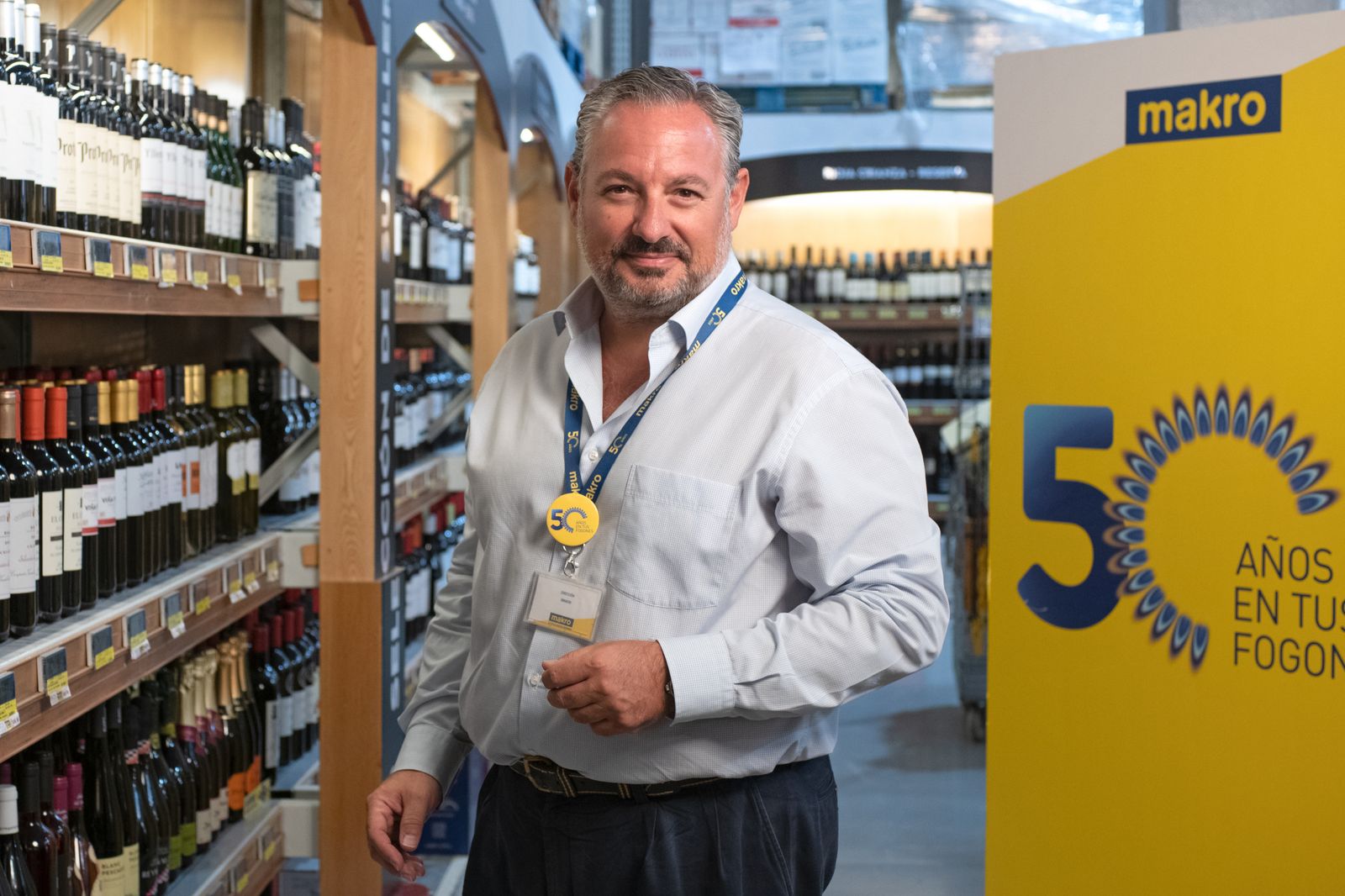 El director de área de Makro de Bormujos, Sevilla, Ignacio Lozano.