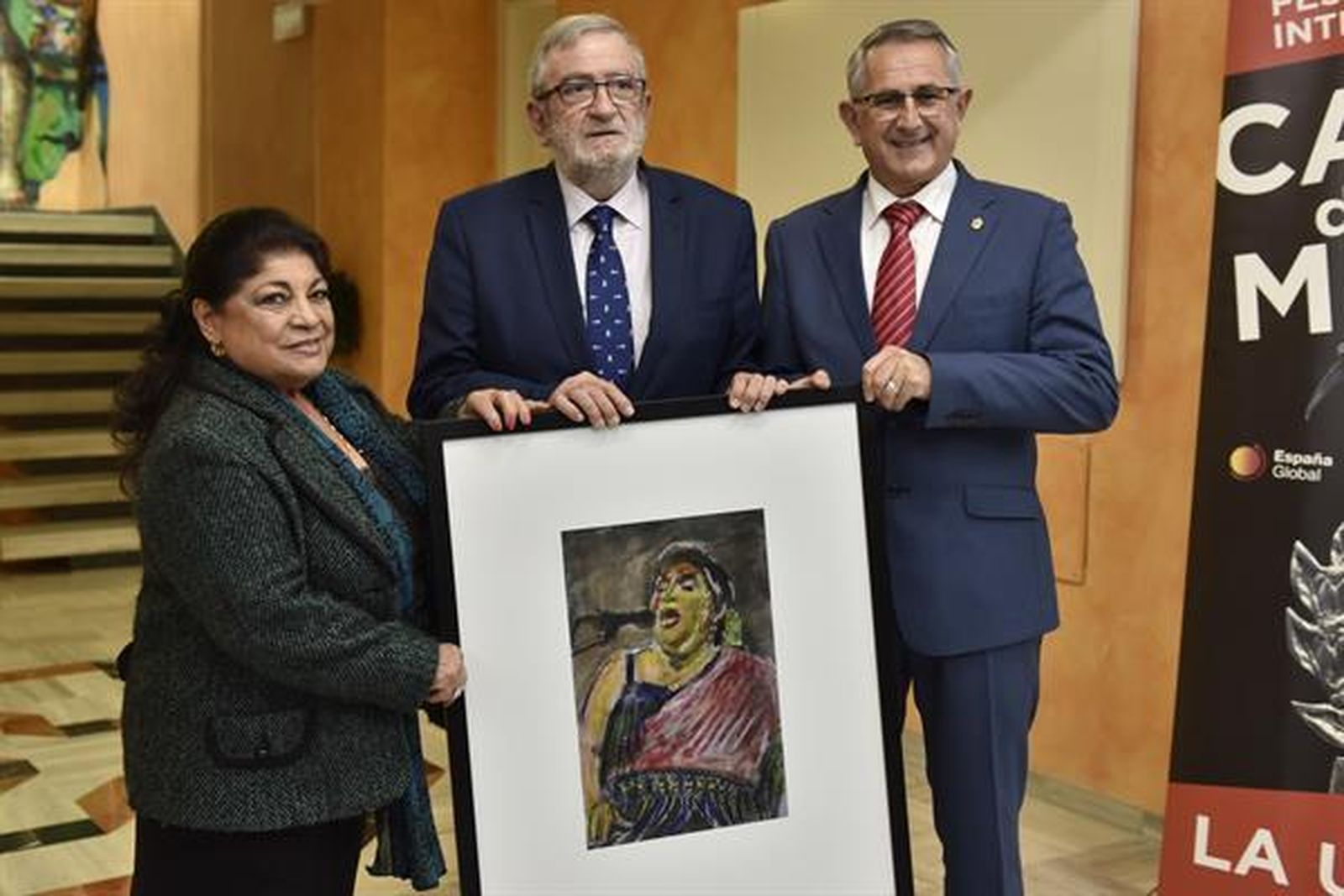 Presentación del cartel de la 61 edición del Festival Internacional del Cante de las Minas