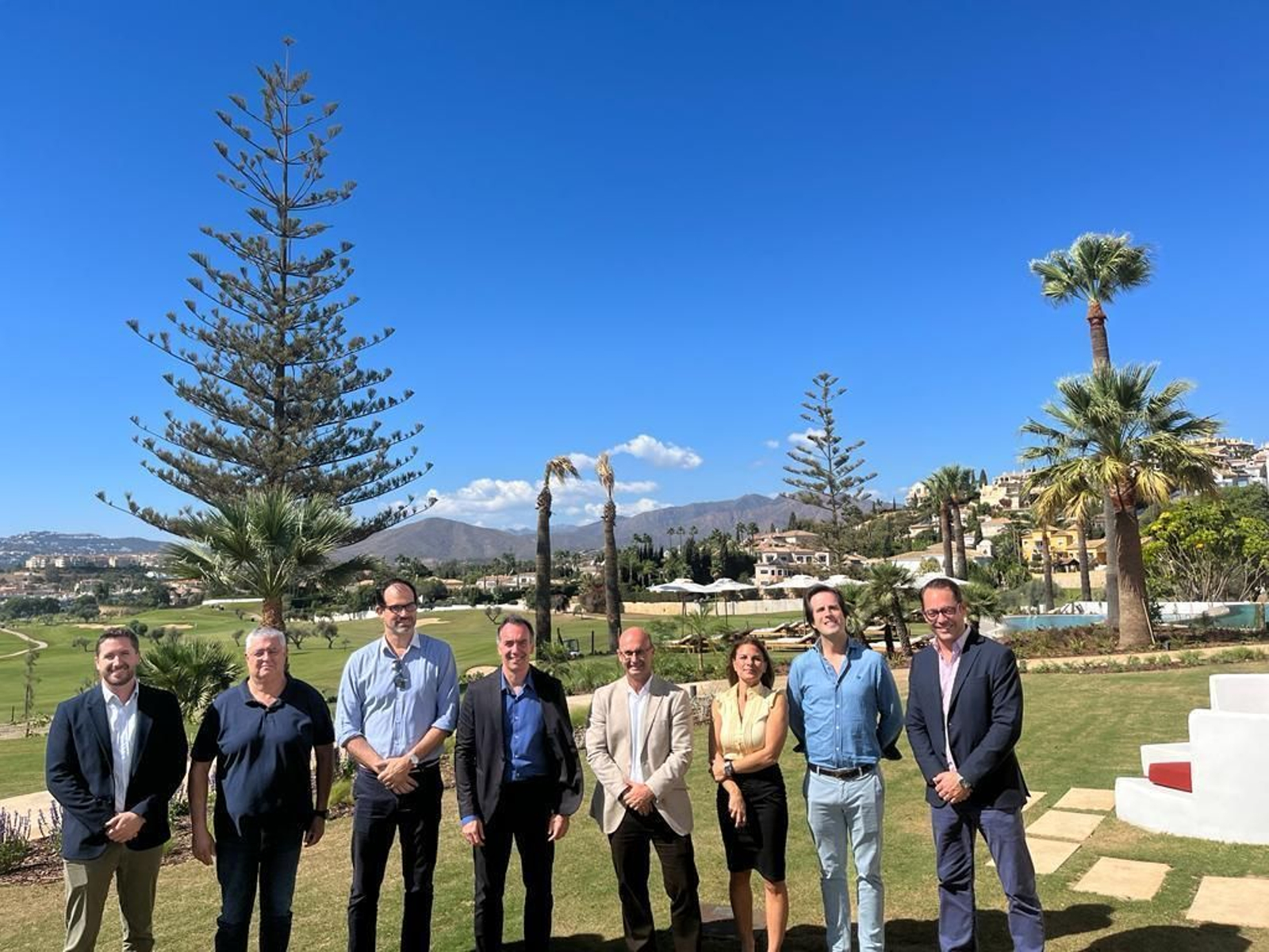 La presentación de la promoción de Mijas en la feria internacional de golf.
