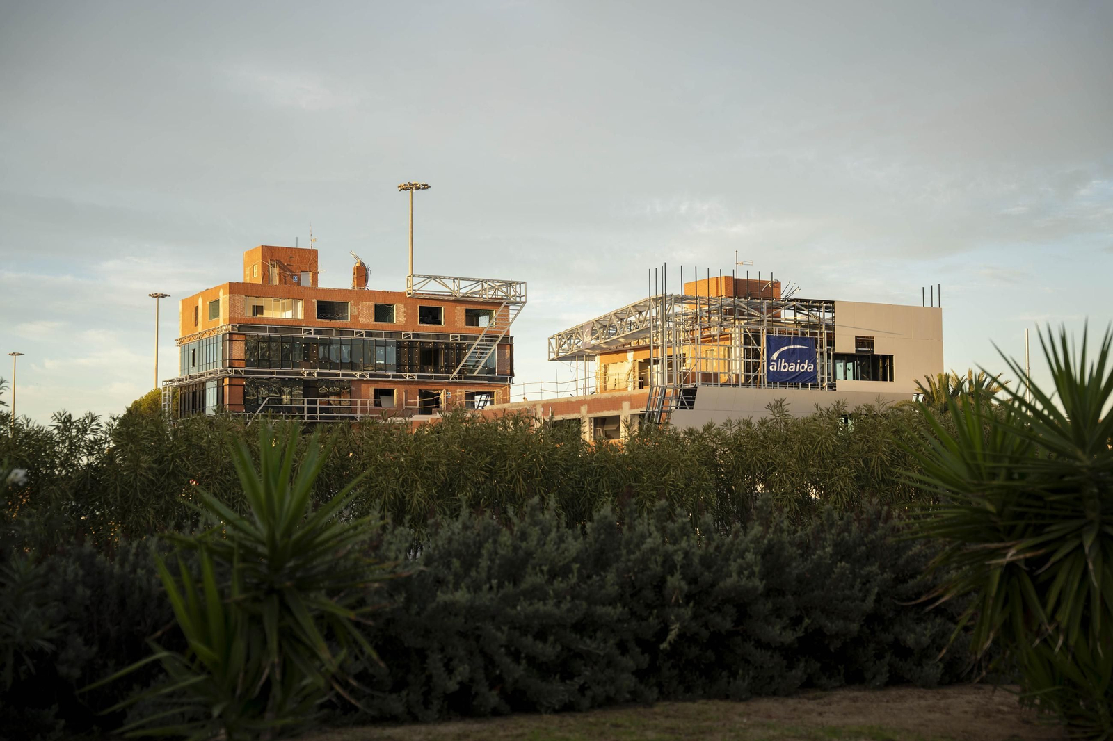 En imágenes las obras del Puerto Ciudad de Almería