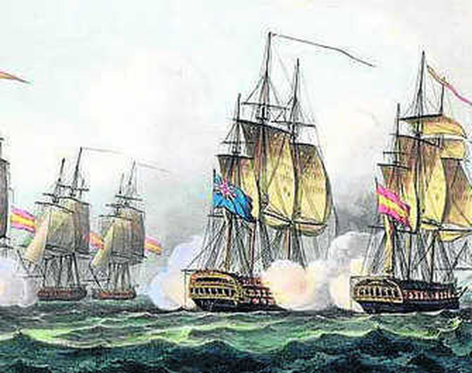 Batalla naval.
