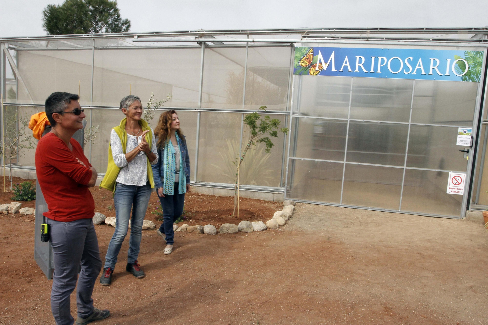 El mariposario de Hualix, en Níjar, abre al público su sexta campaña