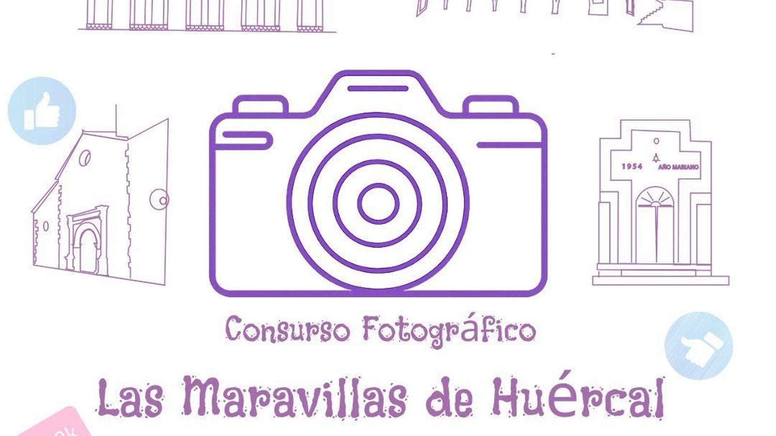 Cartel del concurso fotográfico 'Las Maravillas de Huércal de Almería'.