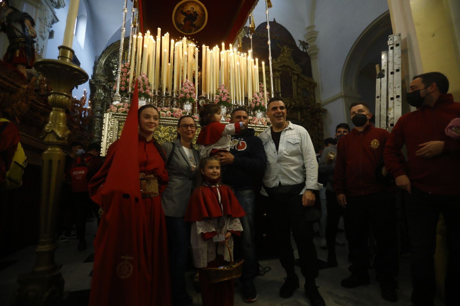 El Buen Suceso suspende su procesión del Martes Santo, en imágenes