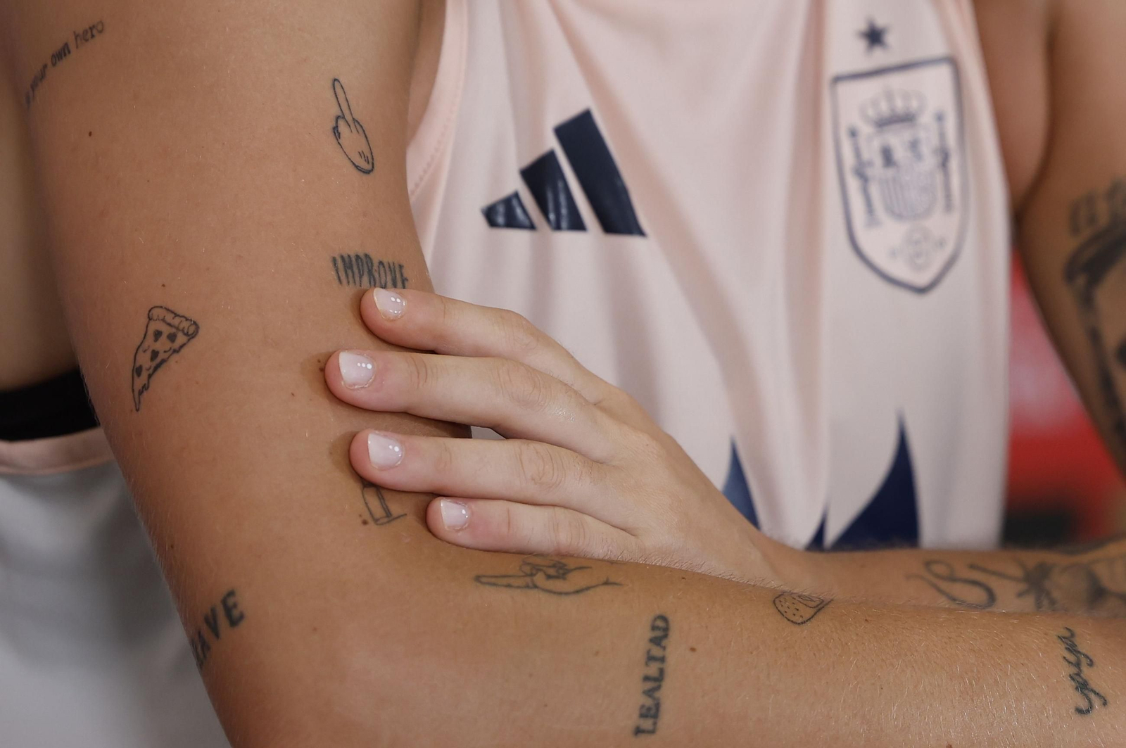 Las fotos de España antes de enfrentarse a Suiza en la Eurocopa femenina