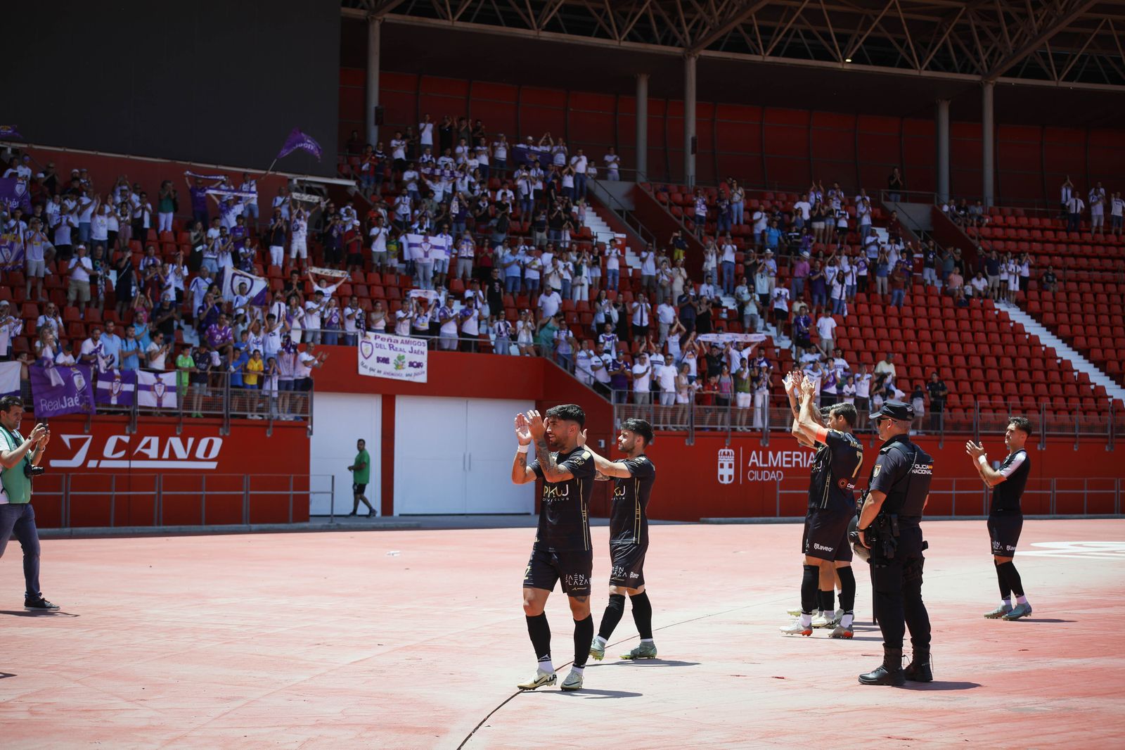 Imágenes del partido entre el Almería B y el Real Jaén