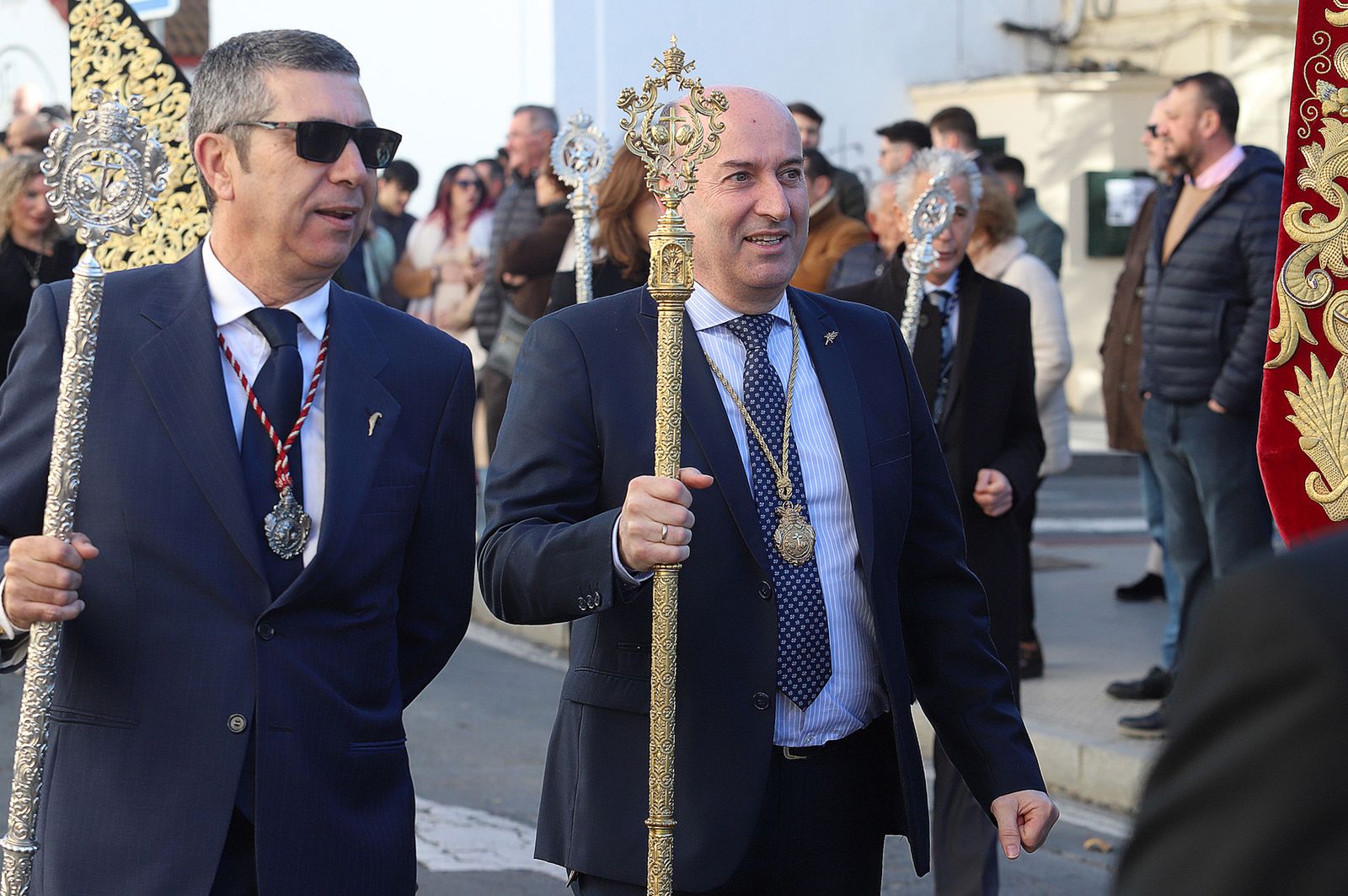 Imágenes de la procesión de San Sebastián en Huelva