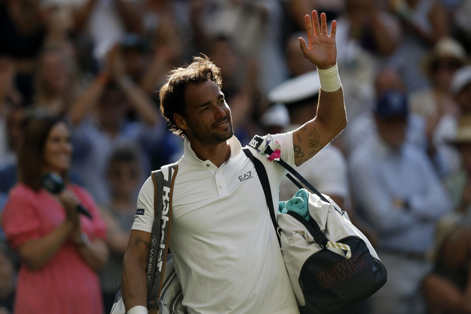 Las imágenes del debut de Alcaraz en Wimbledon y del resto de la jornada