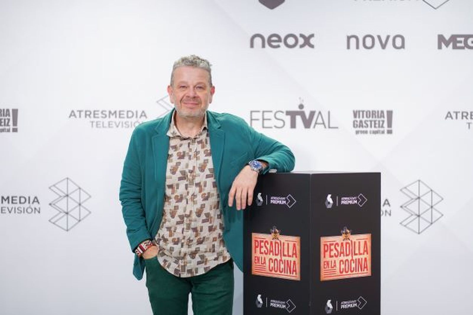 Alberto Chicote en el FesTVal de Vitoria en esta semana