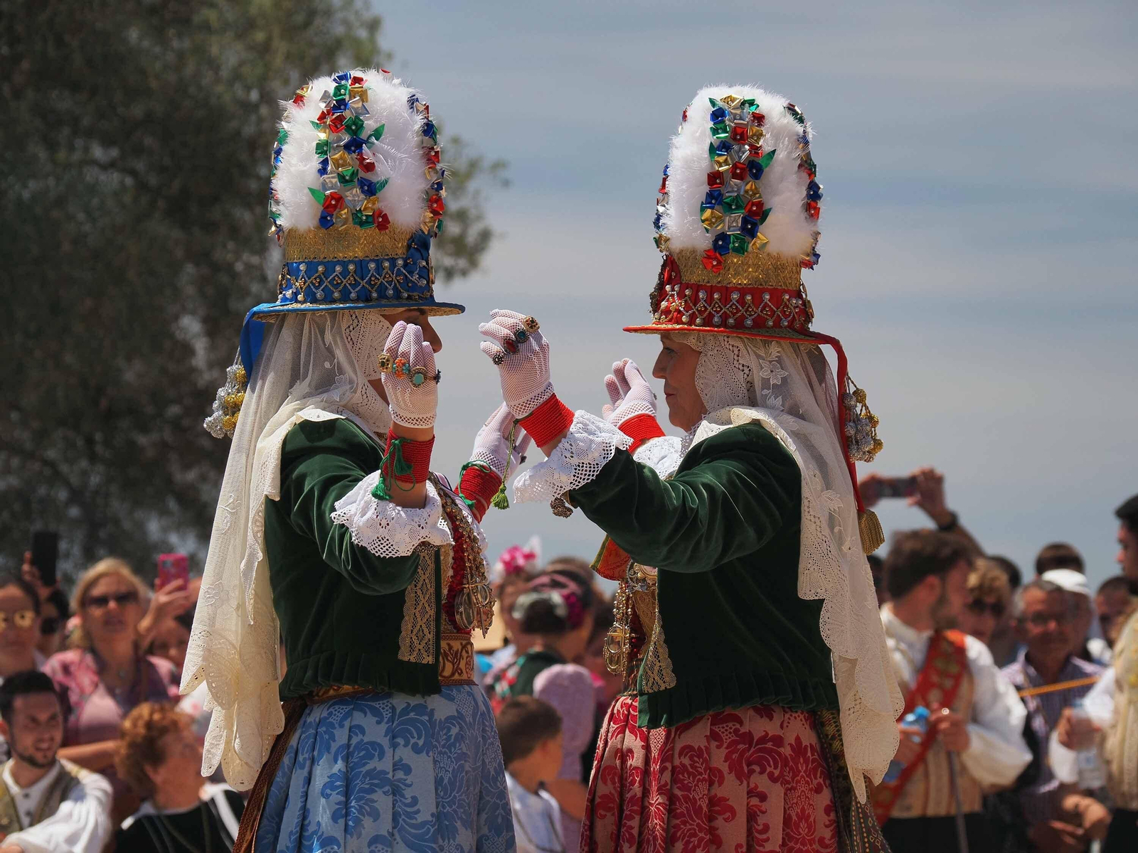 Así es la Romería de San Benito Abad del Cerro de Andévalo en imágenes