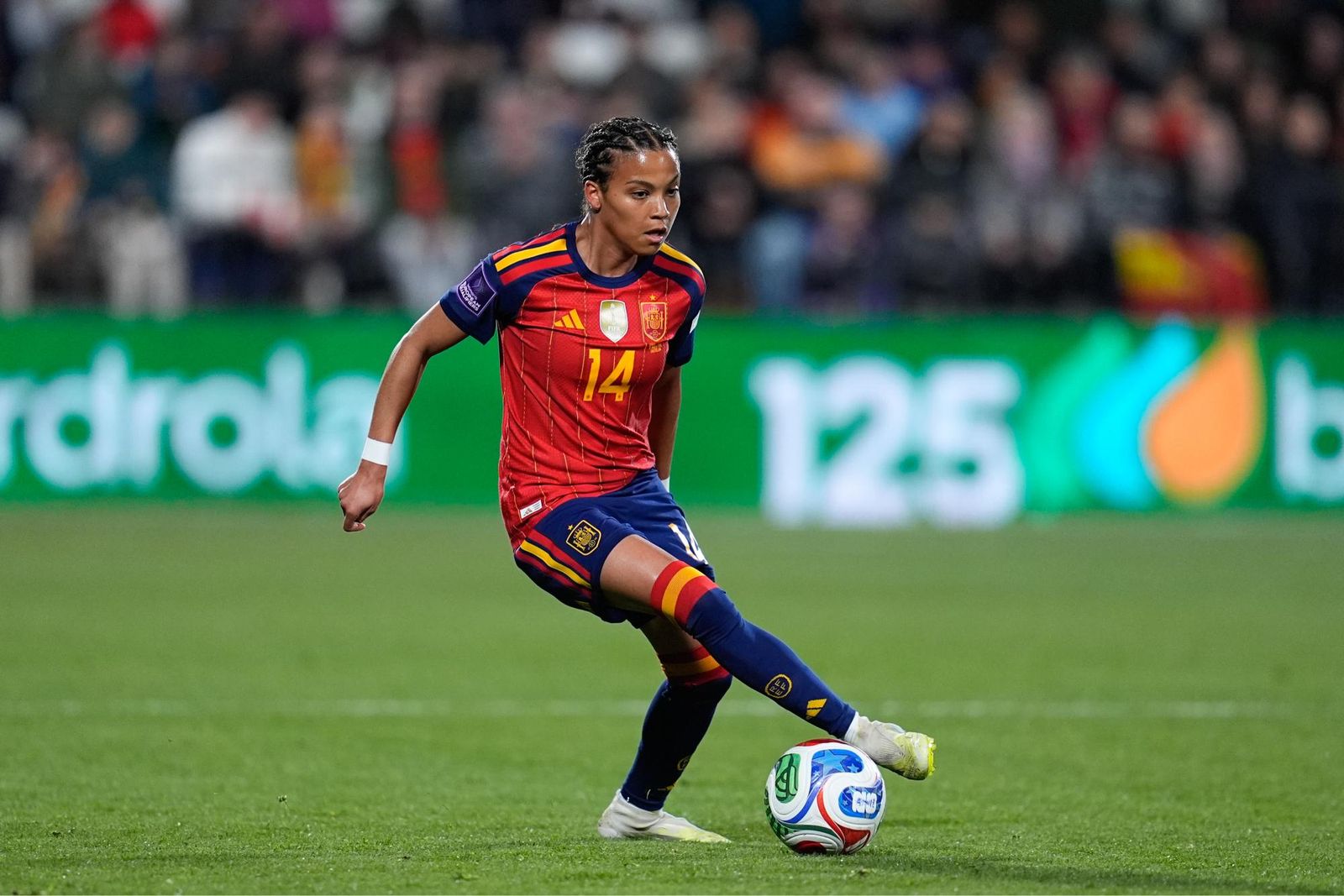 Las fotos del España-Islandia de fútbol femenino